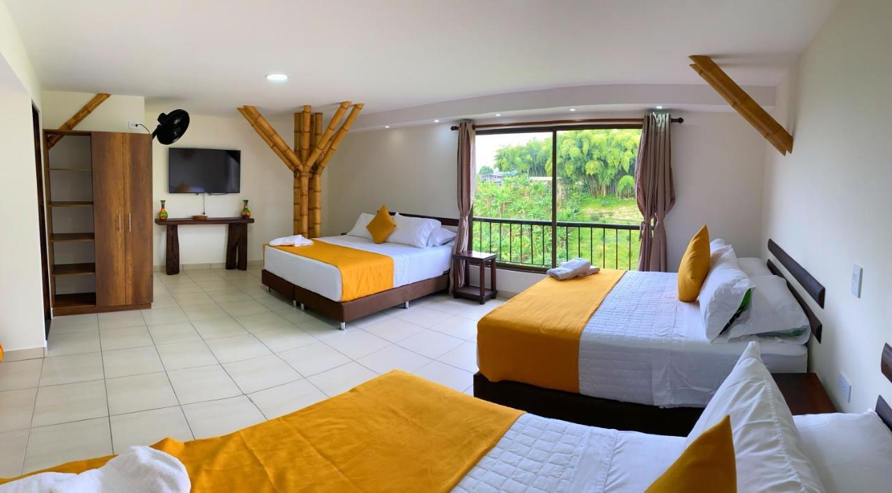 La Victoria Hotel Campestre Quimbaya Extérieur photo