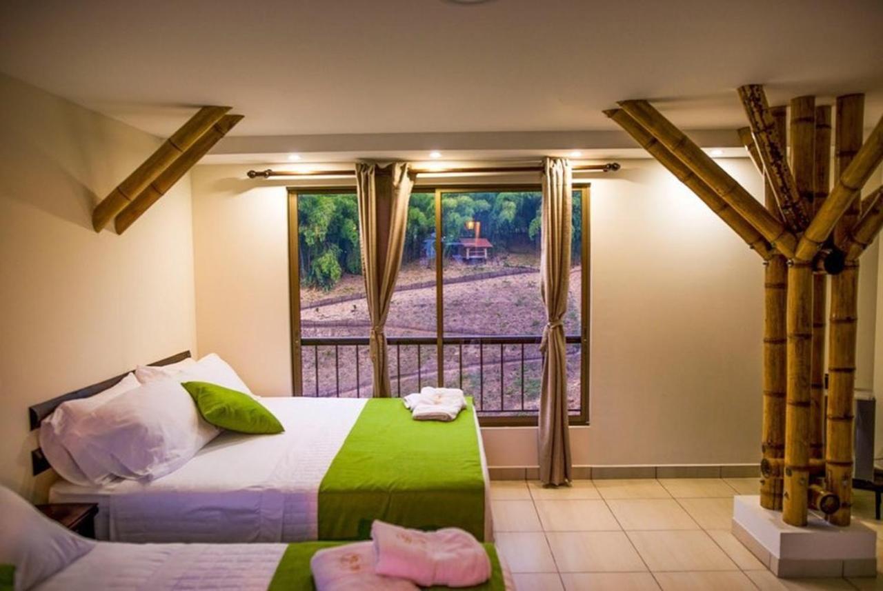 La Victoria Hotel Campestre Quimbaya Extérieur photo