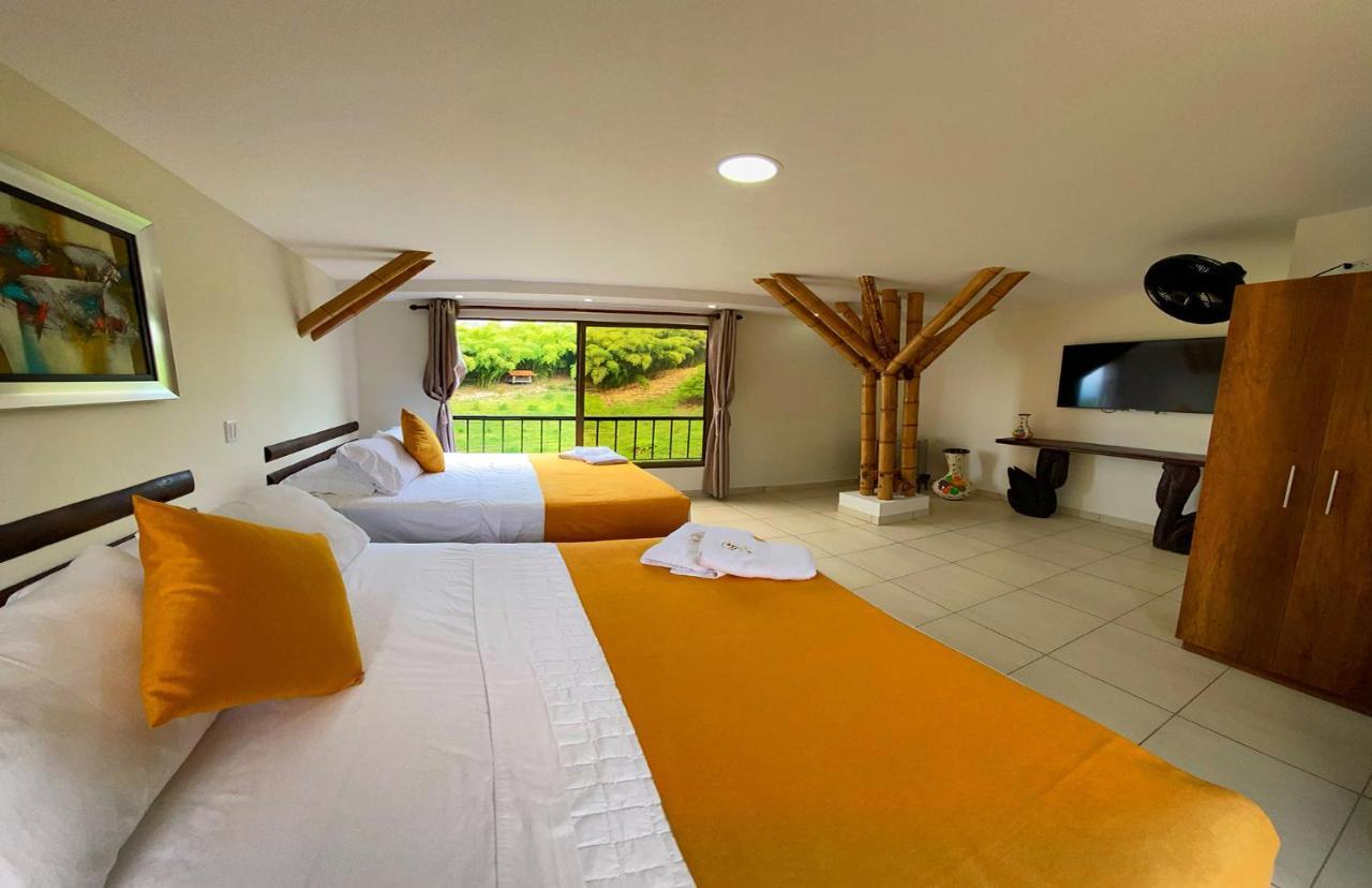 La Victoria Hotel Campestre Quimbaya Extérieur photo